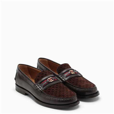 mocassin homme gucci|chaussure gucci homme marron.